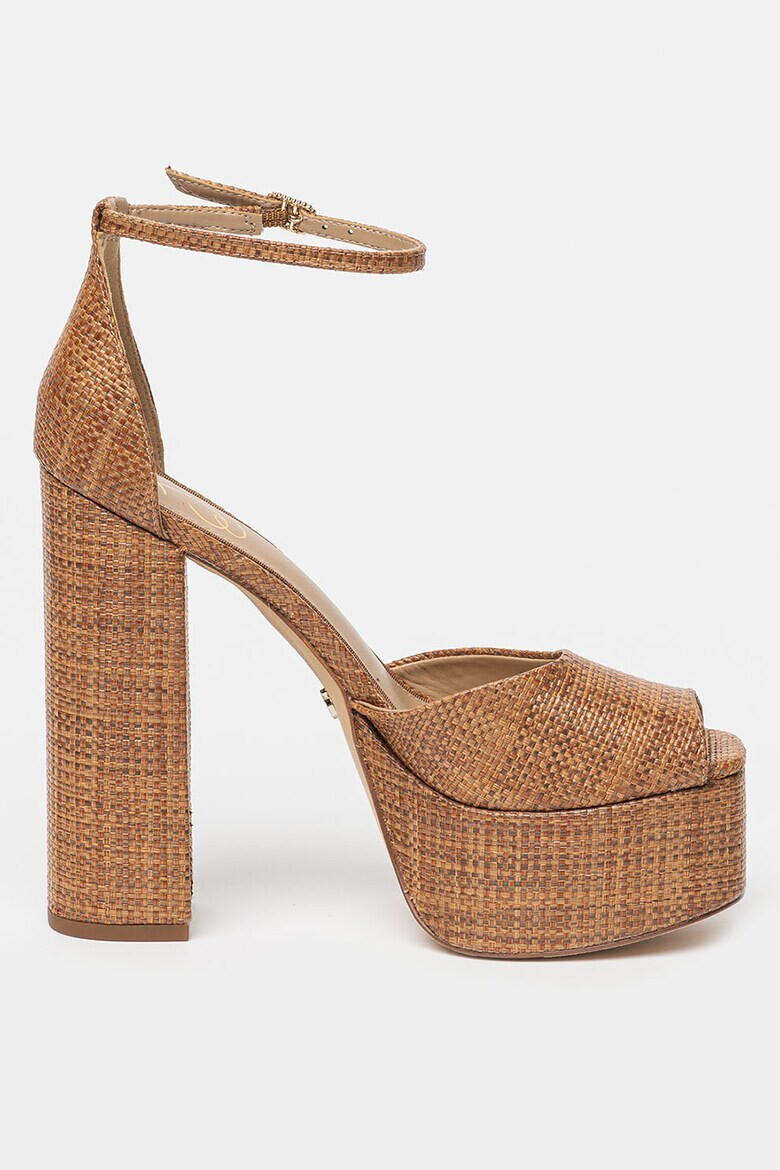 Sam Edelman Сандали Kori с платформа - Кафяв - Pepit.bg