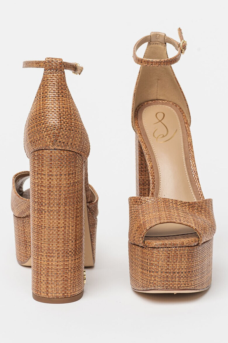 Sam Edelman Сандали Kori с платформа - Кафяв - Pepit.bg