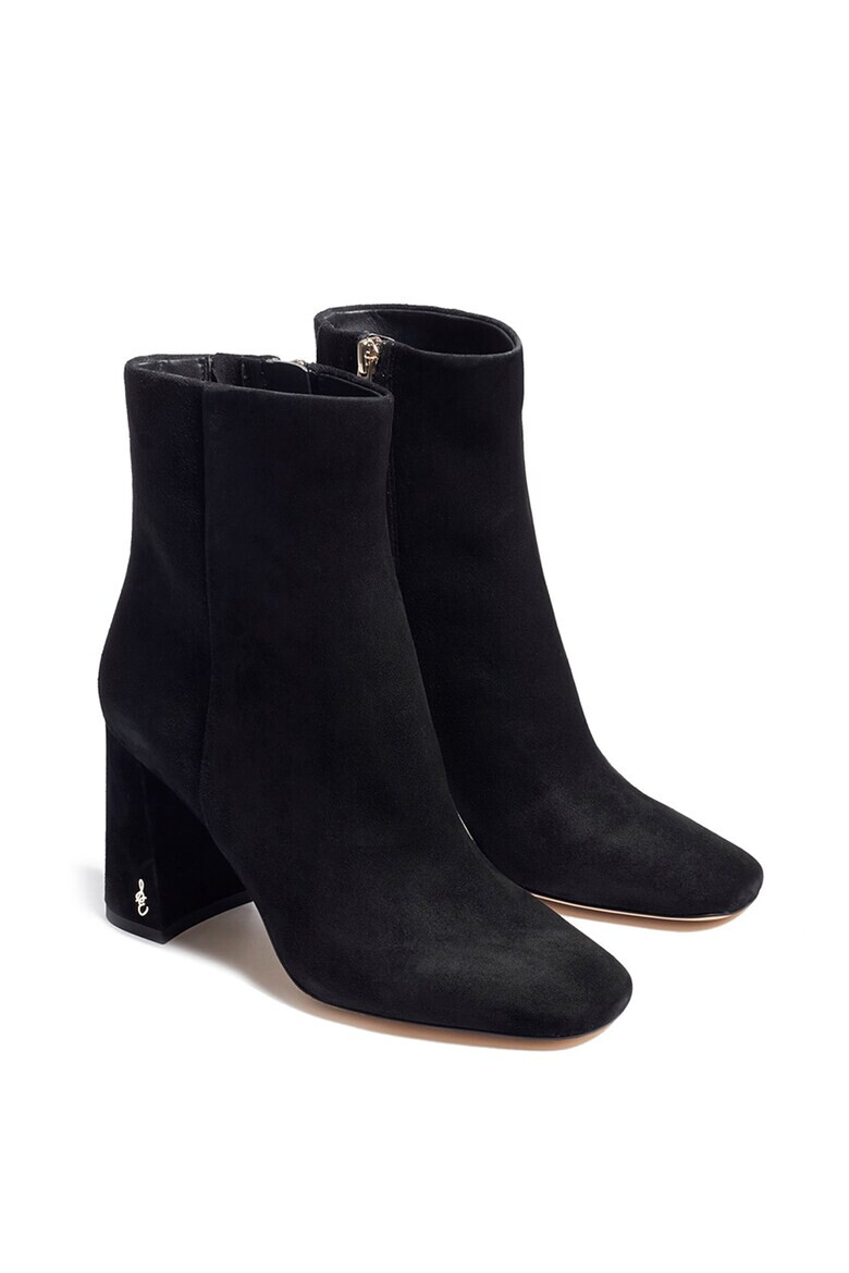 Sam Edelman Велурени боти Codie с квадратен връх - Pepit.bg
