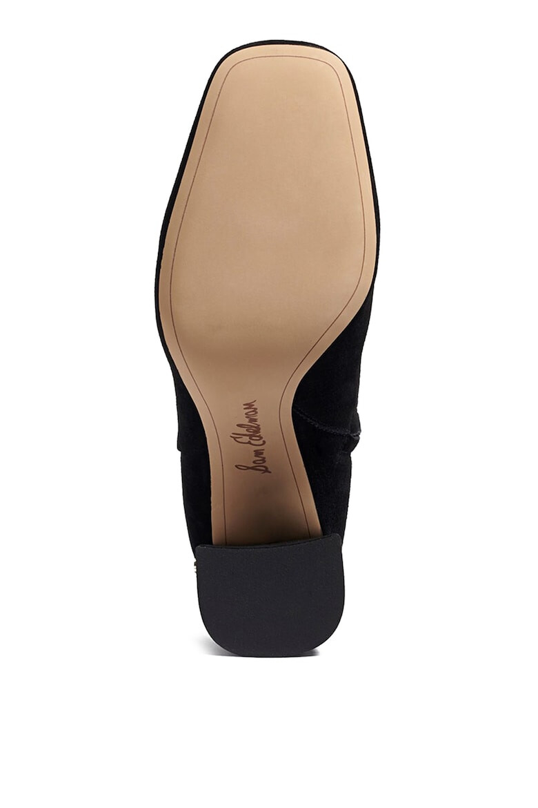 Sam Edelman Велурени боти Codie с квадратен връх - Pepit.bg