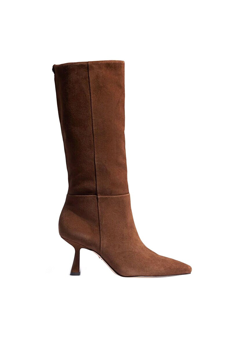 Sam Edelman Велурени боти Samira с квадратен връх - Pepit.bg