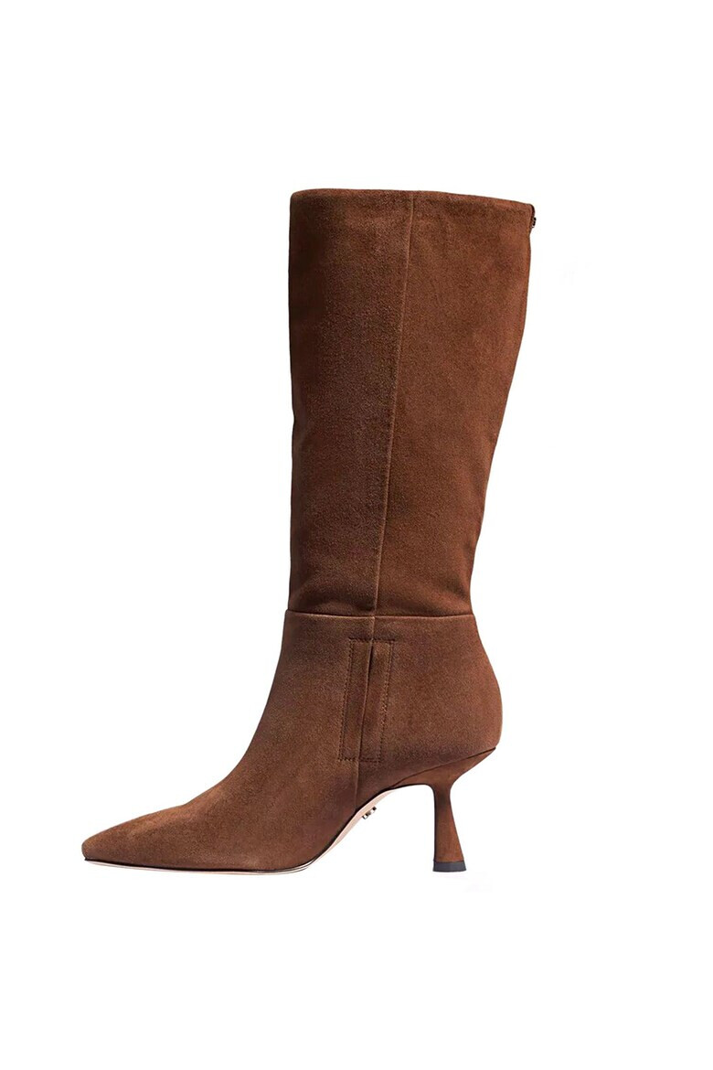 Sam Edelman Велурени боти Samira с квадратен връх - Pepit.bg