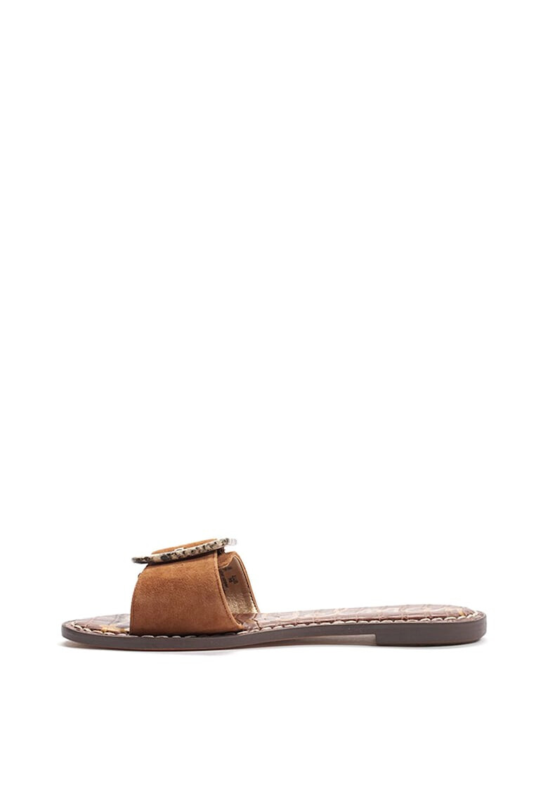 Sam Edelman Велурени чехли Granada с тока - Pepit.bg