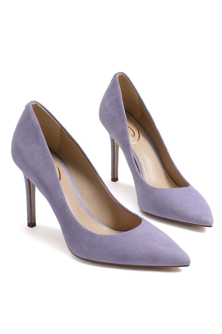 Sam Edelman Велурени обувки Hazel с остър връх - Pepit.bg