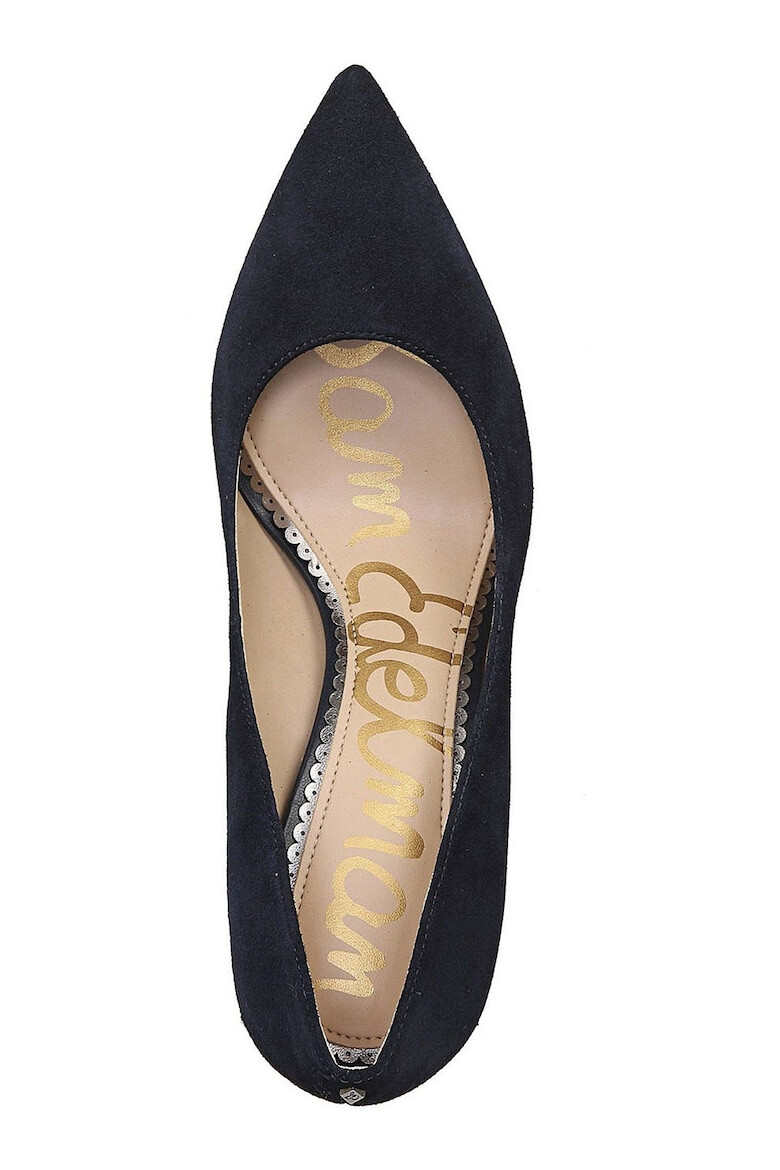 Sam Edelman Велурени обувки Hazel с остър връх - Pepit.bg