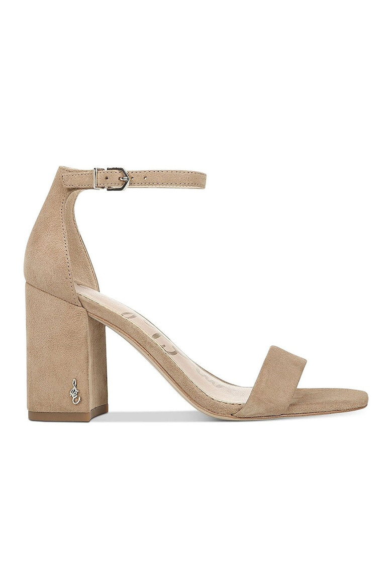 Sam Edelman Велурени сандали Daniela с каишка на глезена - Pepit.bg