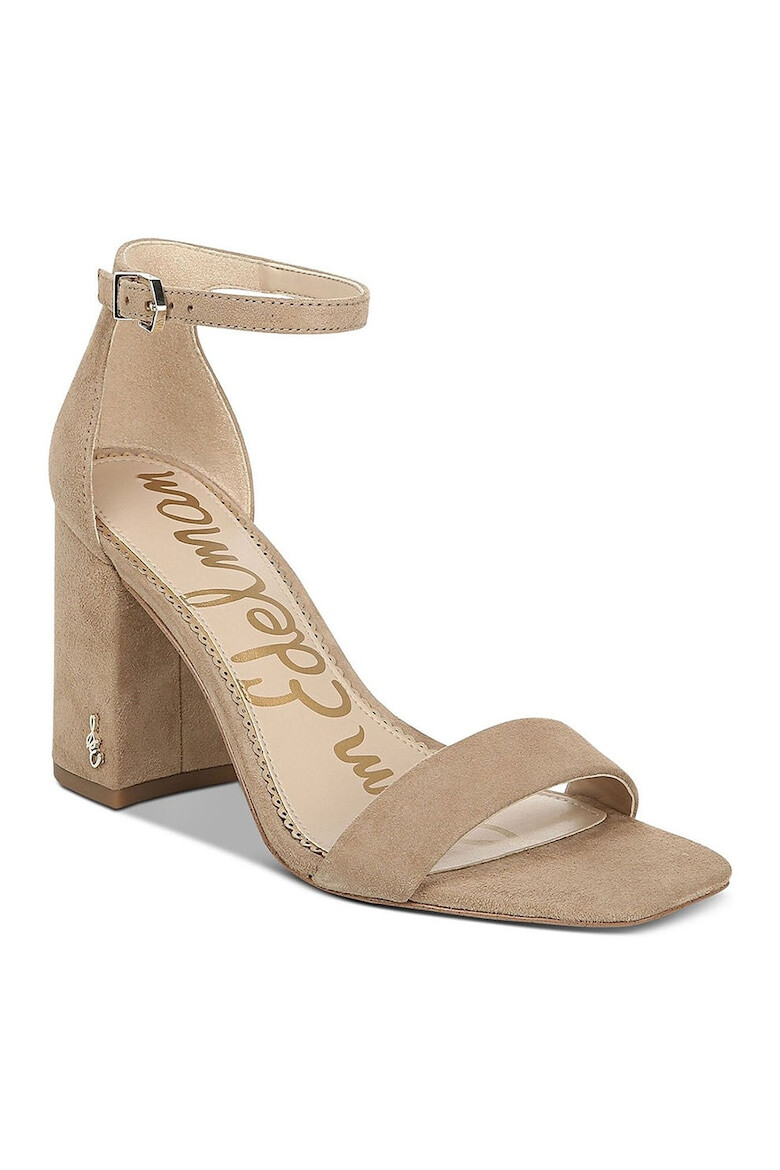 Sam Edelman Велурени сандали Daniela с каишка на глезена - Pepit.bg