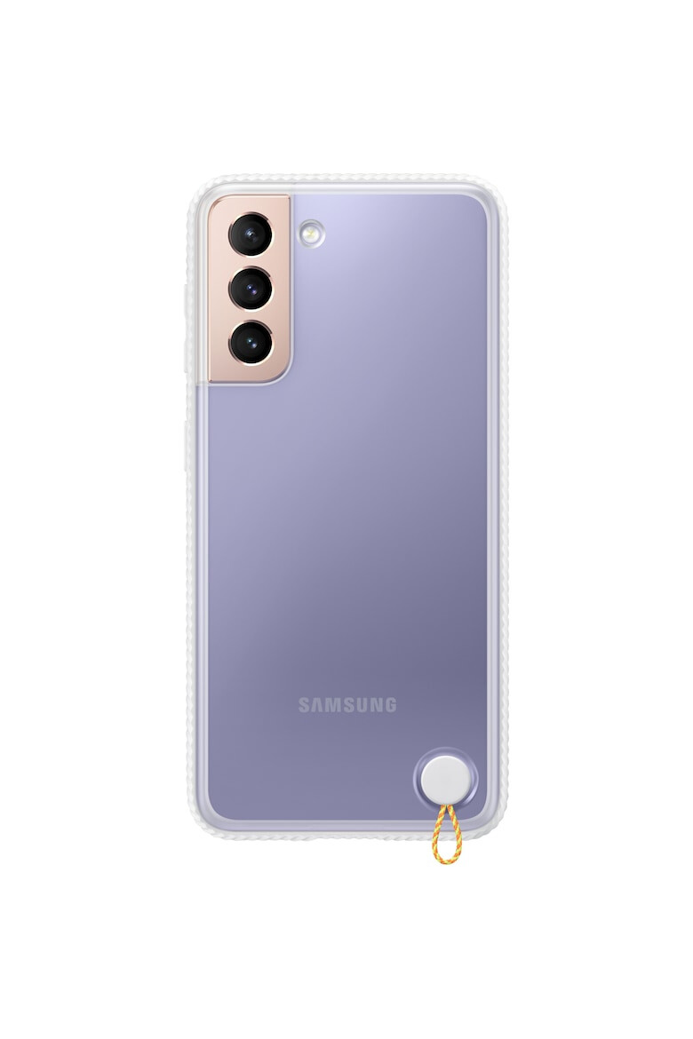 Samsung Калъф Clear Protective Cover за Galaxy S21 White - Pepit.bg