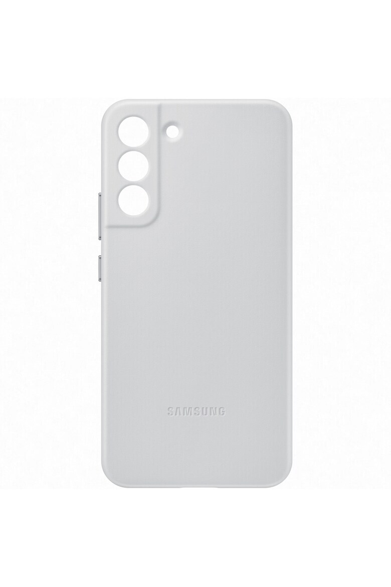 Samsung Калъф Leather за Galaxy S22+ - Light Gray - Pepit.bg