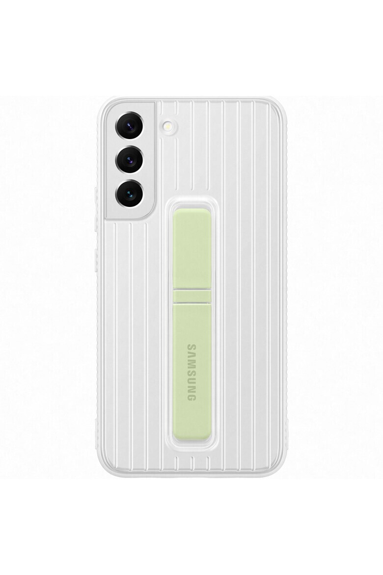Samsung Калъф Protective Standing Cover за Galaxy S22+ - White - Pepit.bg