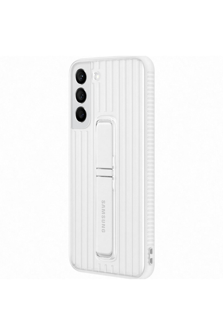 Samsung Калъф Protective Standing Cover за Galaxy S22+ - White - Pepit.bg