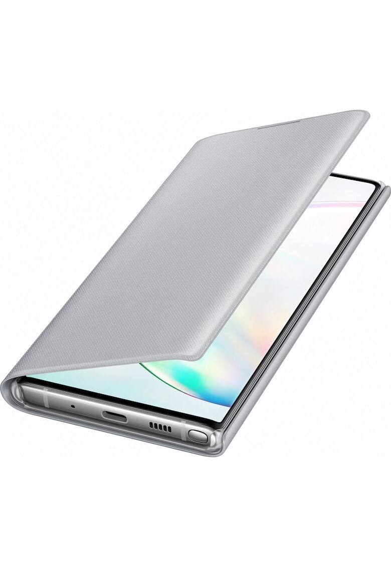 Samsung Предпазен калъф LED View за Galaxy Note 10 Silver - Pepit.bg