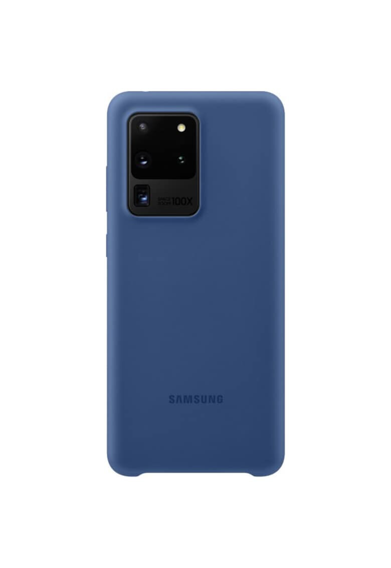 Samsung Предпазен калъф Silicone Cover за Galaxy S20 Ultra Navy - Pepit.bg