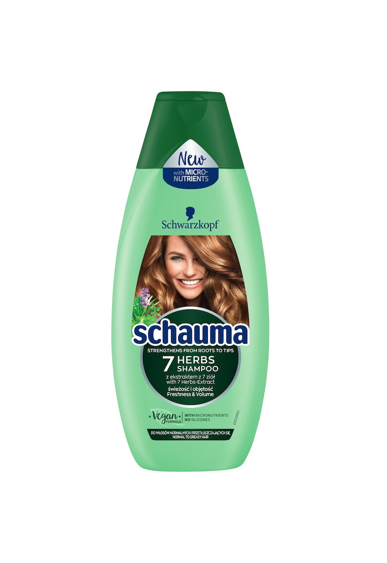 Schauma Шампоан 7 Билки 400 мл - Pepit.bg
