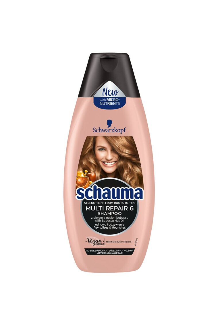 Schauma Шампоан Multi Repair 6 400 мл - Pepit.bg