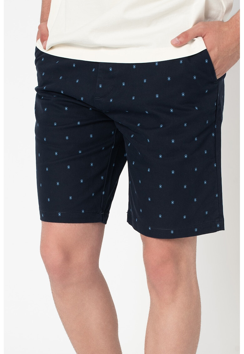 Scotch & Soda Бермуди чино Stuart с десен - Pepit.bg