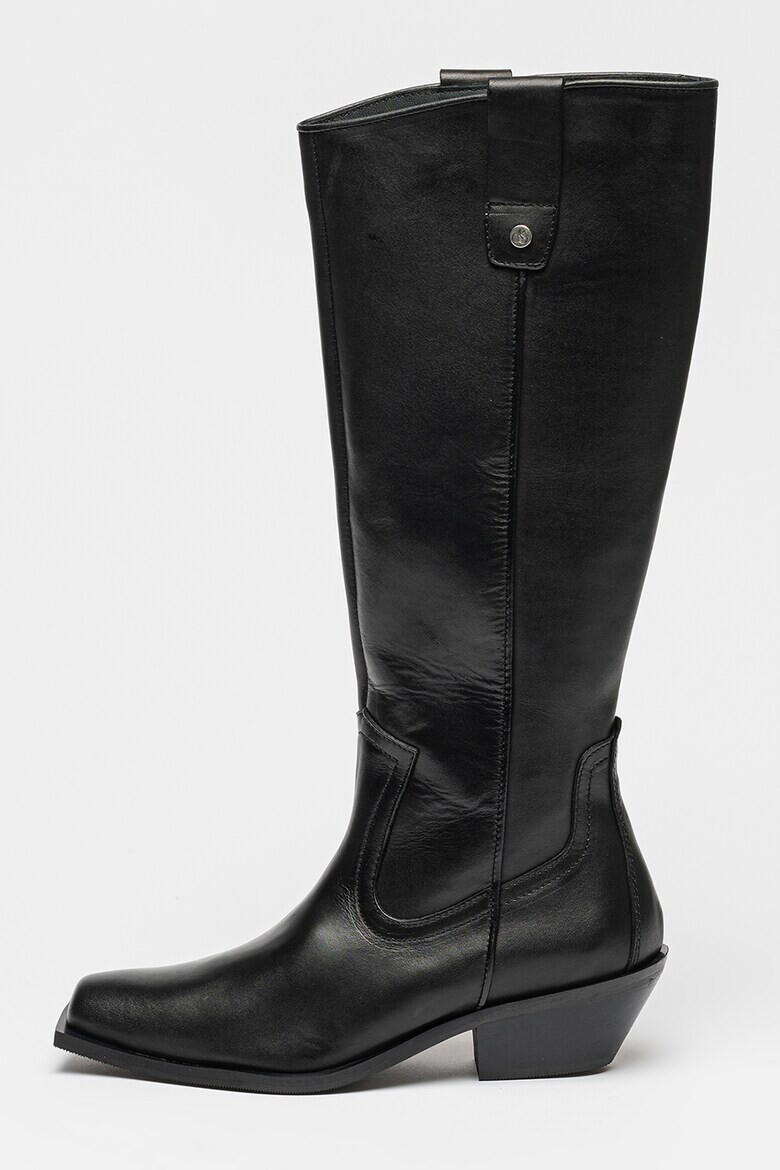 Scotch  Soda Claudia Leather Knee-High Boots - Pepit.bg