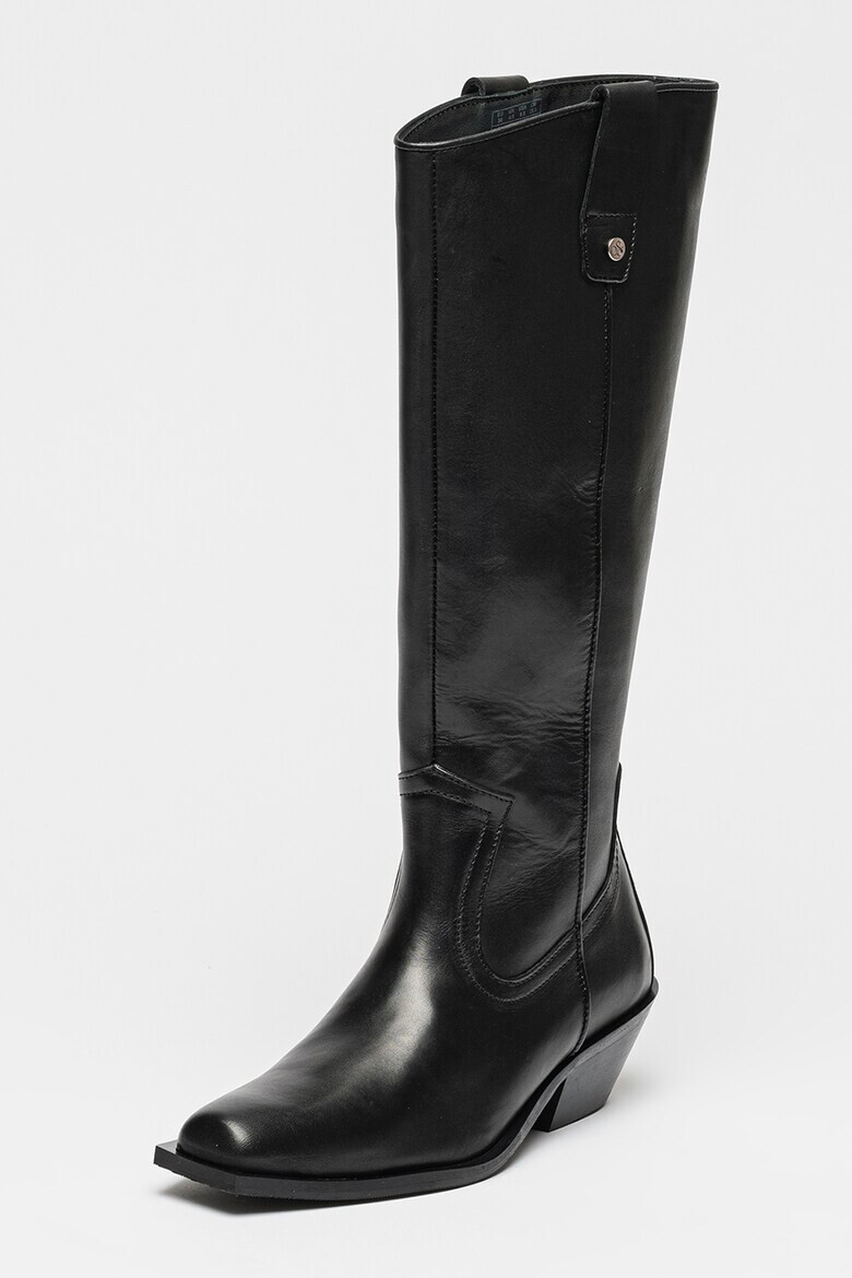 Scotch  Soda Claudia Leather Knee-High Boots - Pepit.bg