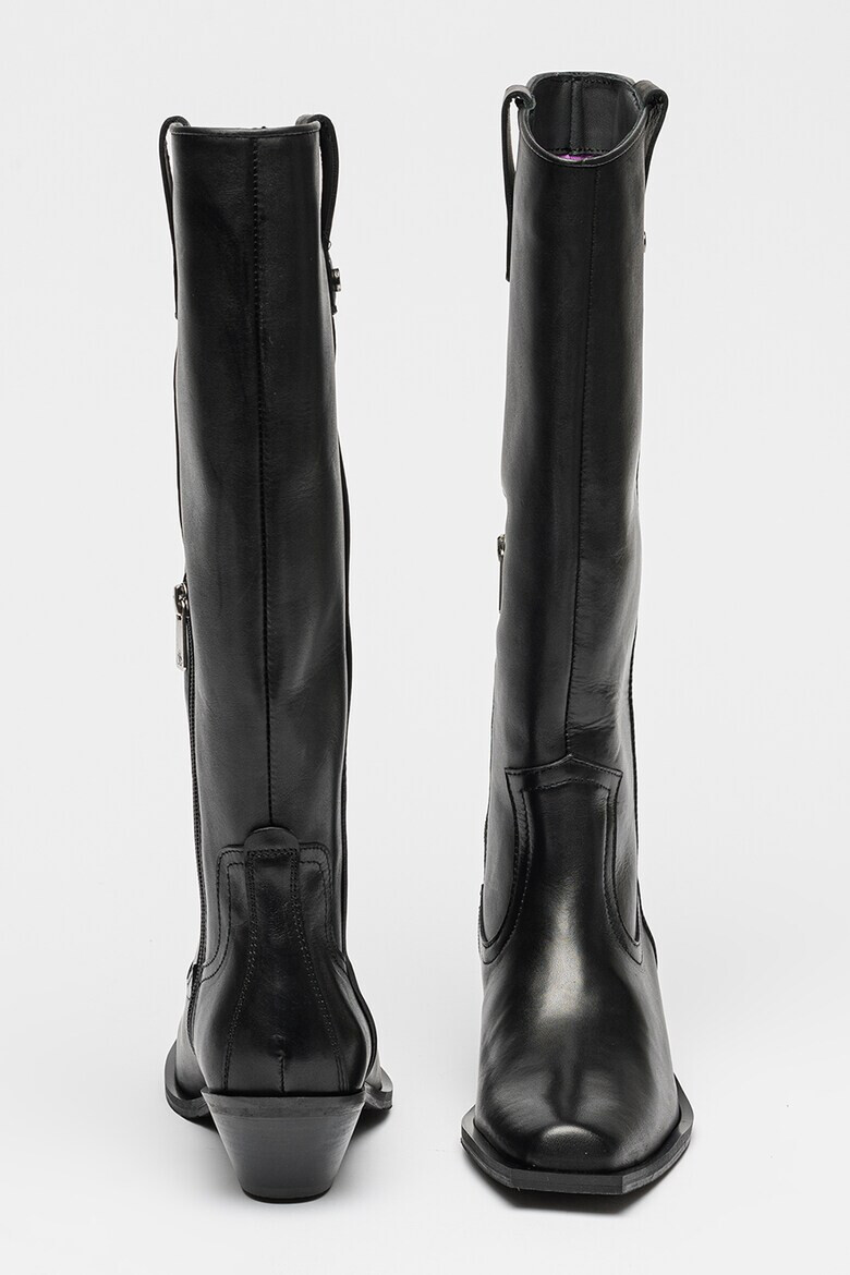 Scotch  Soda Claudia Leather Knee-High Boots - Pepit.bg