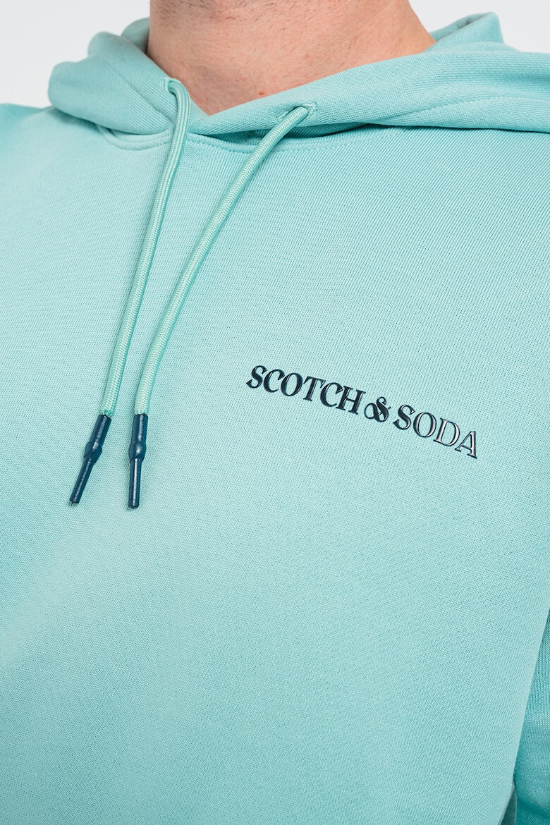 Scotch & Soda Худи от органичен памук с джоб кенгуру - Pepit.bg