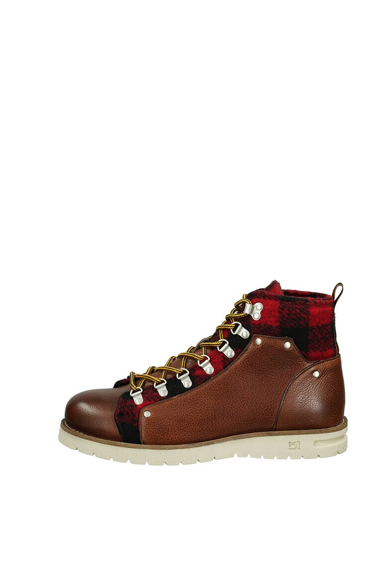 Scotch & Soda Кожени боти с тафтан - Pepit.bg