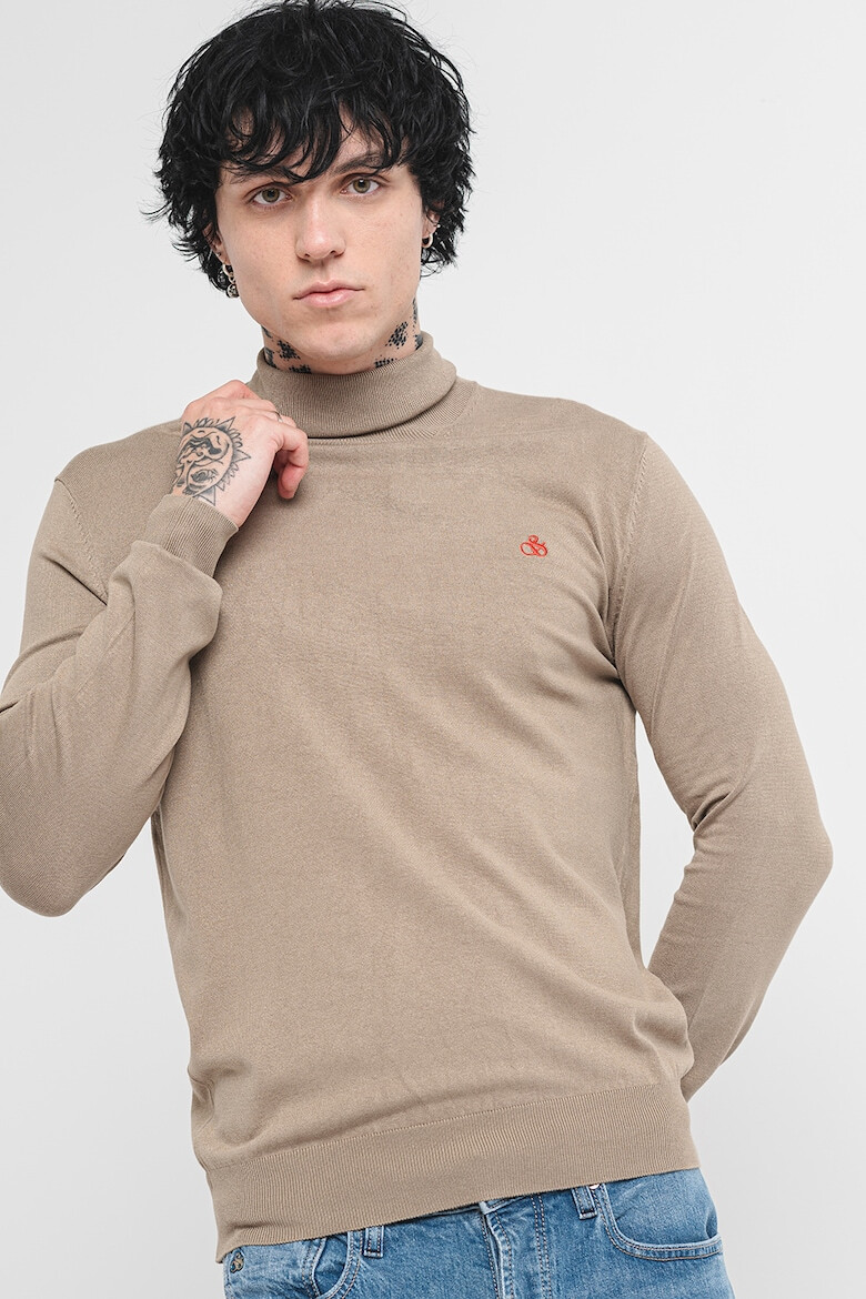 Scotch  Soda Поло с бродирано лого - Pepit.bg