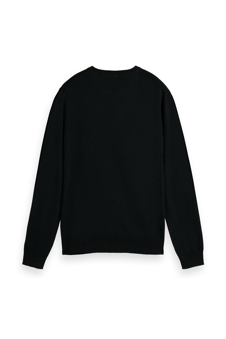 Scotch  Soda Пуловер Essentials Classic с овално деколте - Pepit.bg