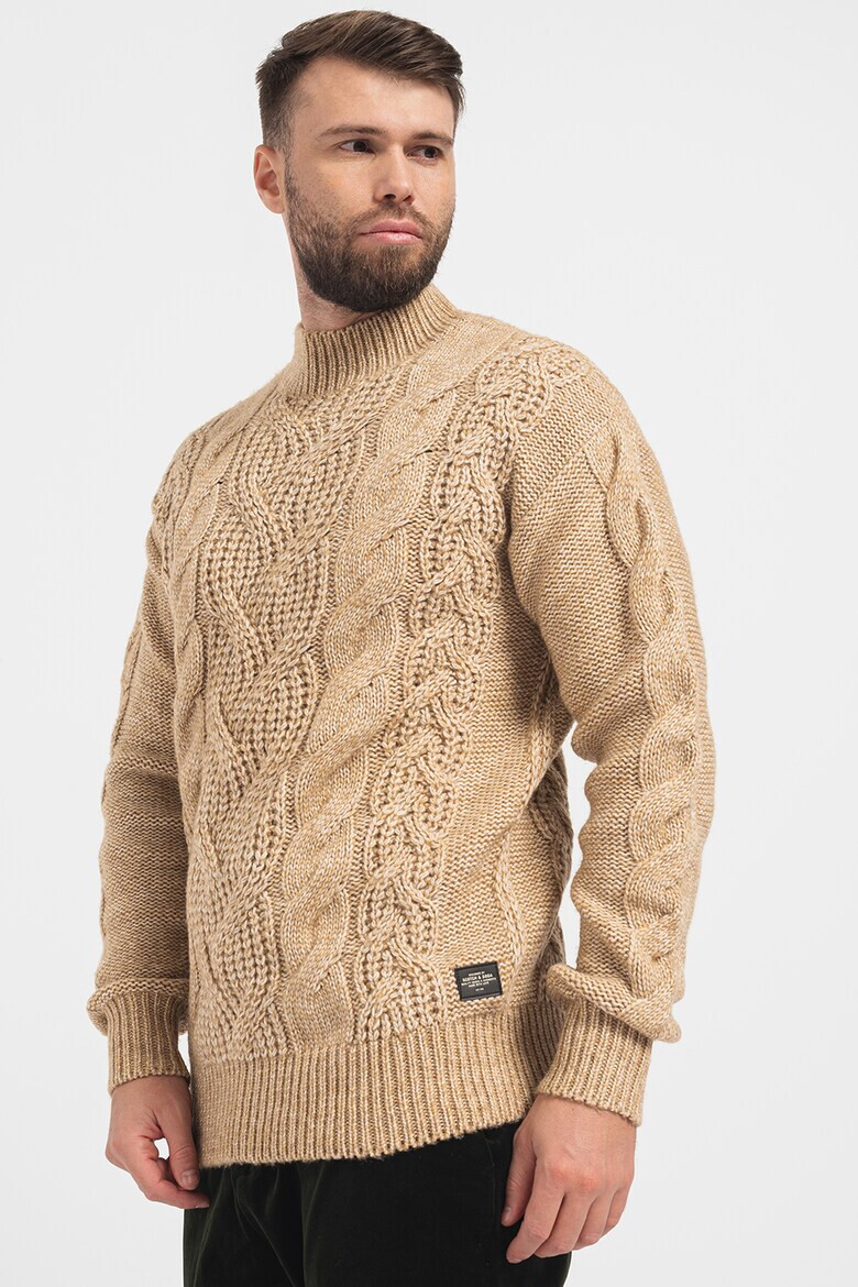 Scotch  Soda Пуловер с плетка осморка - Pepit.bg