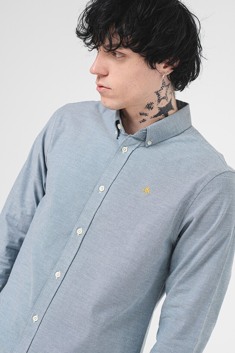 Scotch  Soda Риза с бродирано лого - Pepit.bg