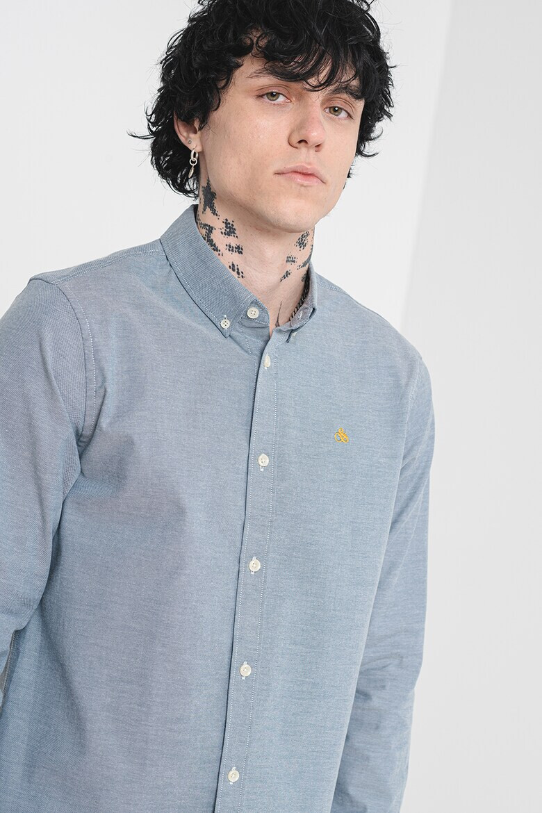 Scotch  Soda Риза с бродирано лого - Pepit.bg