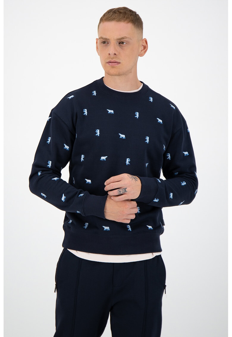 Scotch & Soda Суитшърт с бродерии - Pepit.bg