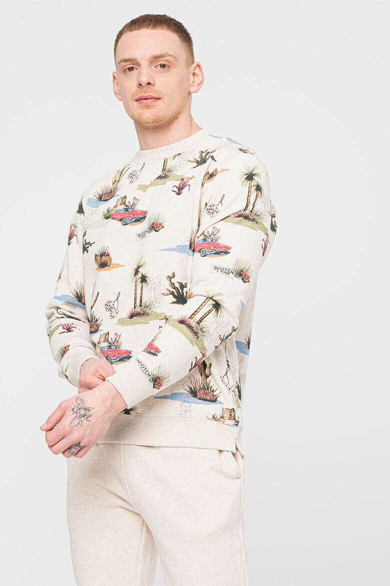 Scotch & Soda Суитшърт с принт - Pepit.bg