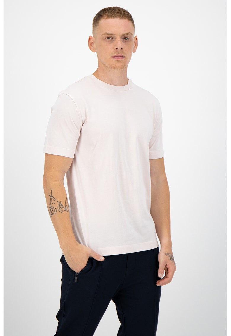 Scotch & Soda Тениска Basic от органичен памук с овално деколте - Pepit.bg
