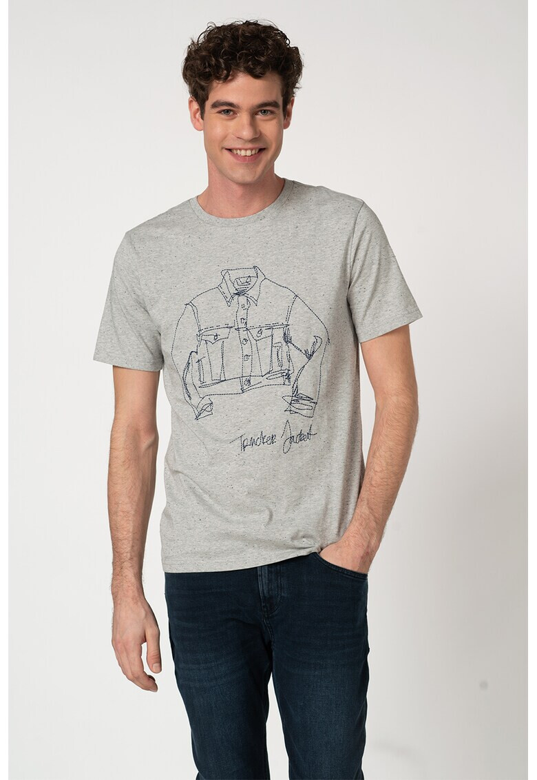 Scotch & Soda Тениска с бродерии - Pepit.bg
