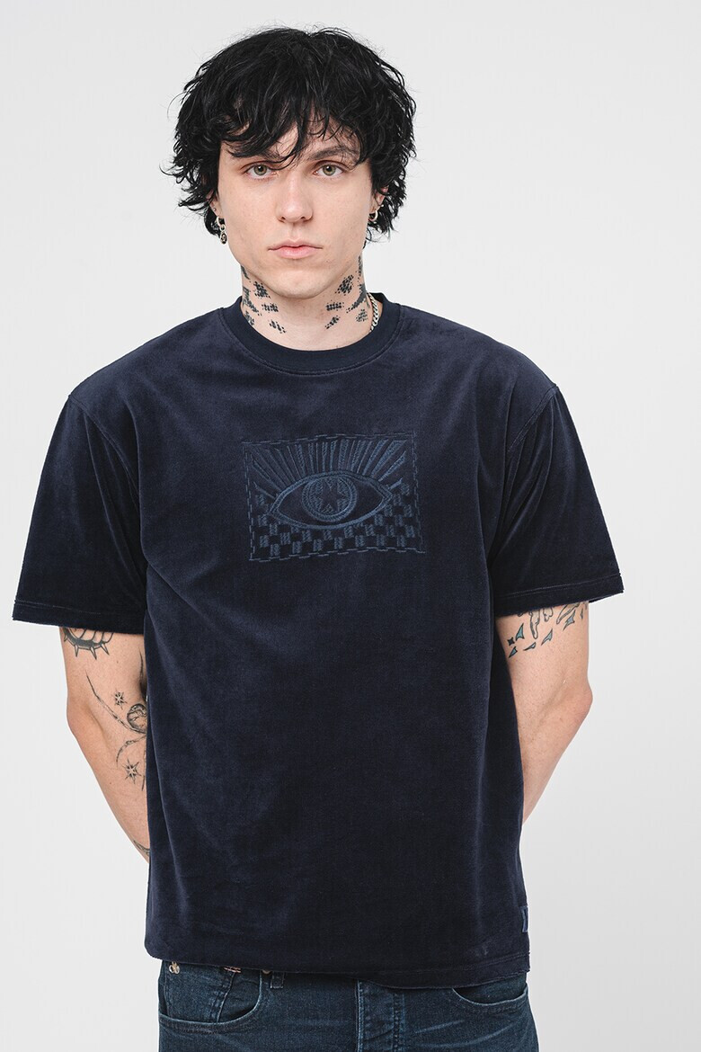 Scotch  Soda Тениска с бродерии - Pepit.bg