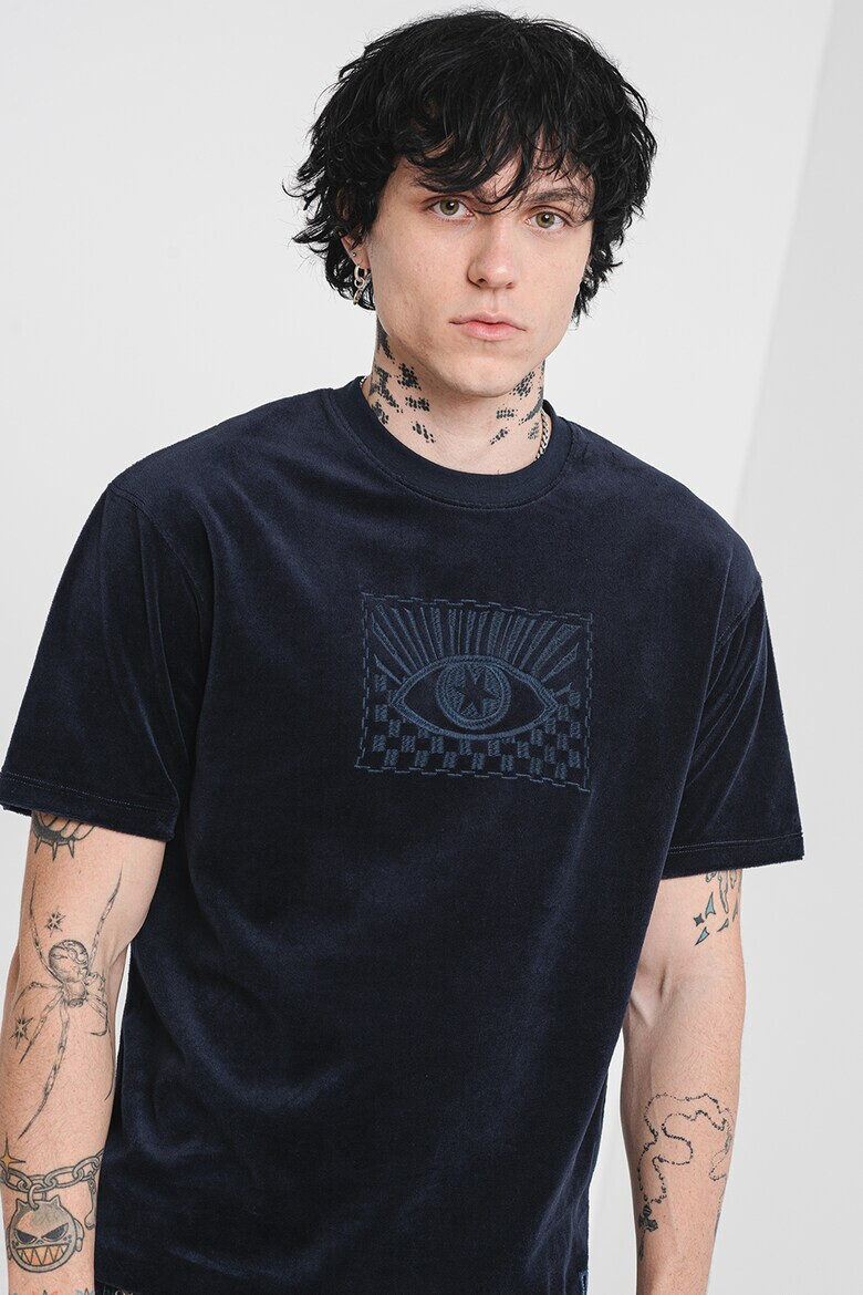 Scotch  Soda Тениска с бродерии - Pepit.bg