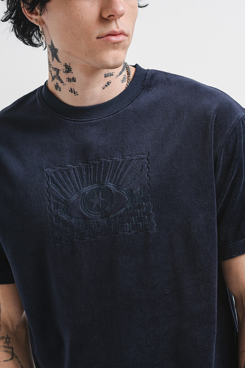 Scotch  Soda Тениска с бродерии - Pepit.bg