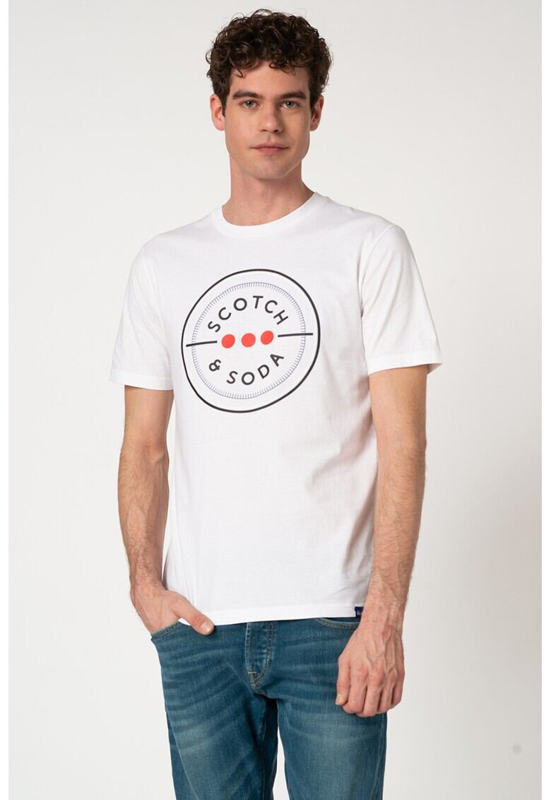 Scotch & Soda Тениска с лого - Pepit.bg