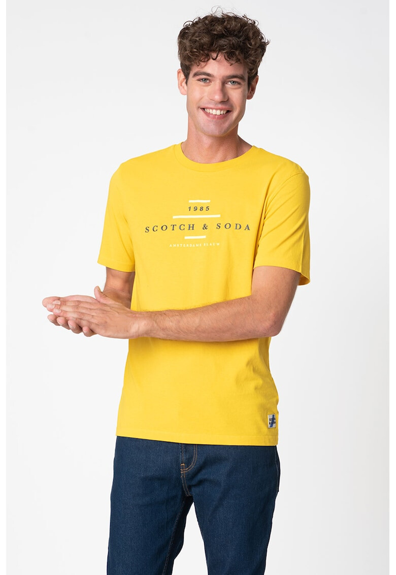 Scotch & Soda Тениска с лого - Pepit.bg