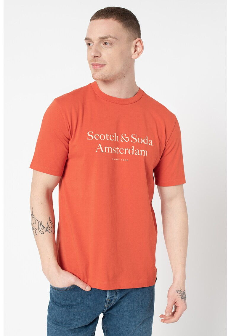 Scotch & Soda Тениска с лого - Pepit.bg