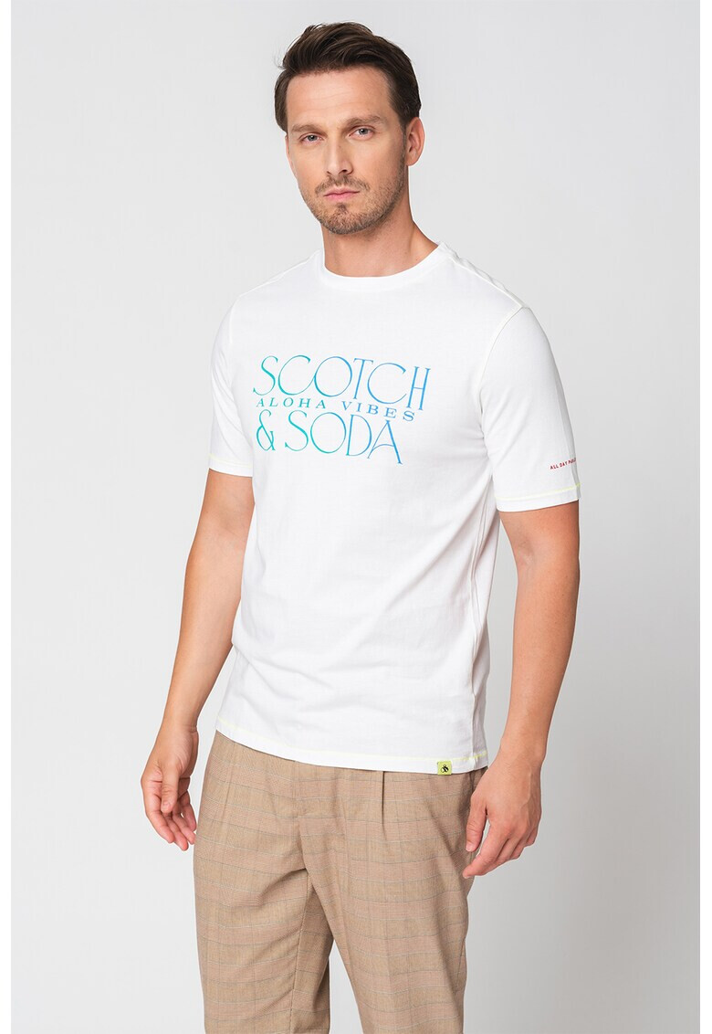 Scotch & Soda Тениска с лого - Pepit.bg
