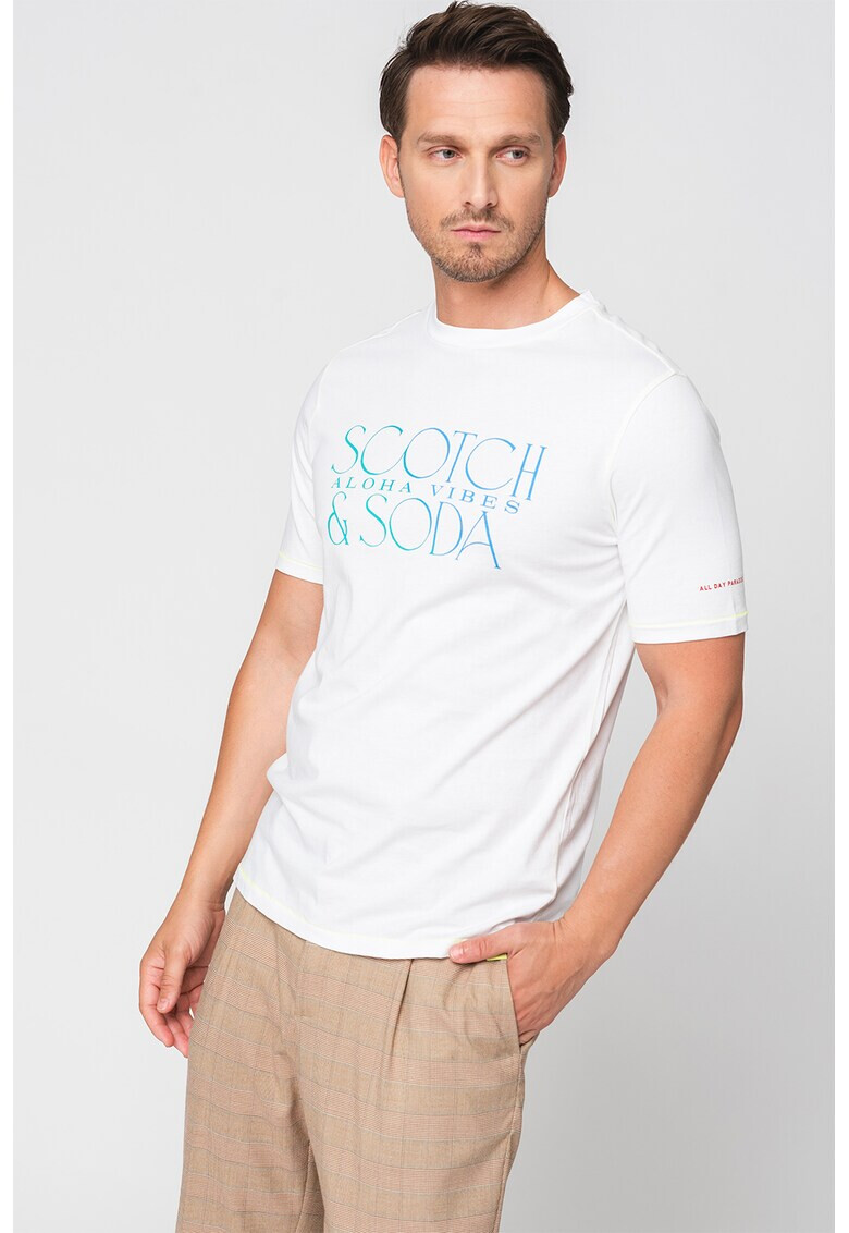 Scotch & Soda Тениска с лого - Pepit.bg