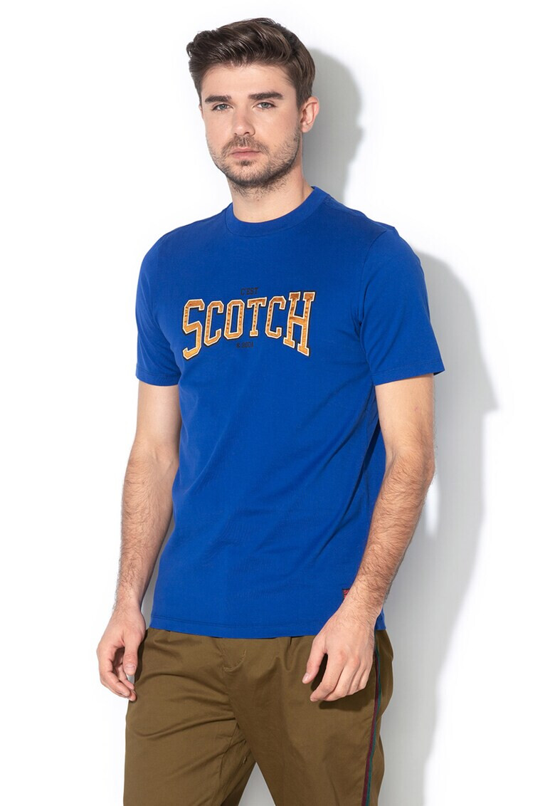 Scotch & Soda Тениска с лого - Pepit.bg