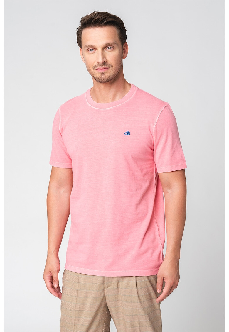Scotch & Soda Тениска с овално деколте - Pepit.bg