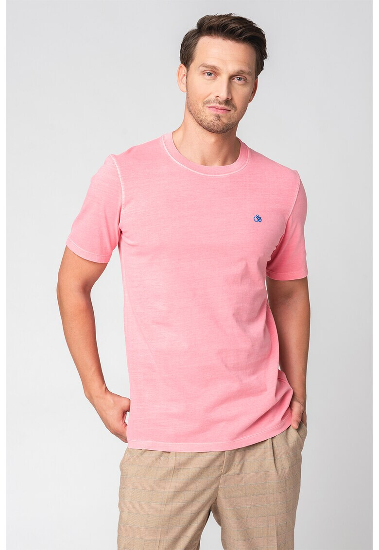 Scotch & Soda Тениска с овално деколте - Pepit.bg