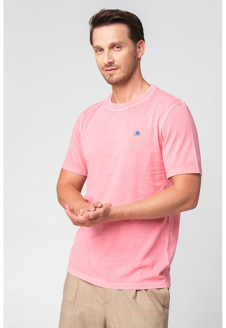 Scotch & Soda Тениска с овално деколте - Pepit.bg