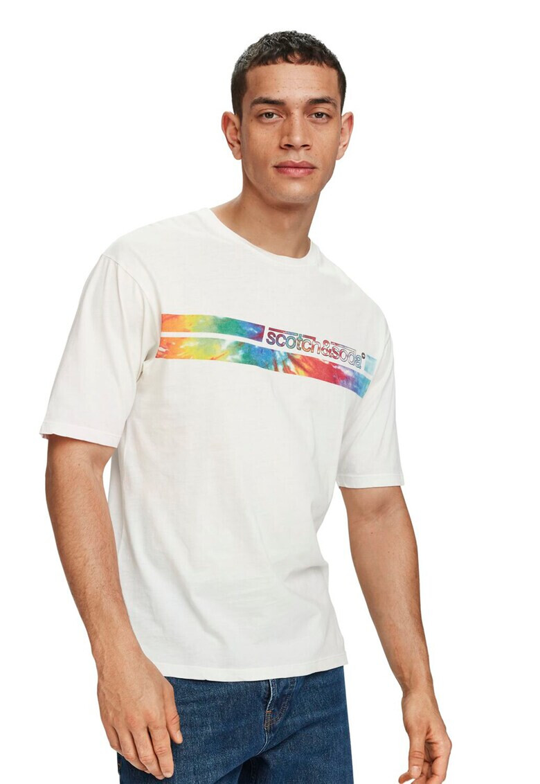 Scotch & Soda Тениска с овално деколте 3 - Pepit.bg