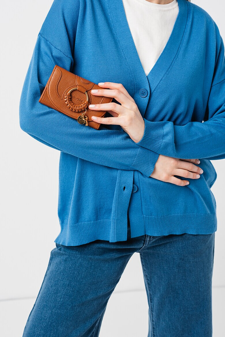 See by Chloe Кожен портфейл с релеф - Pepit.bg