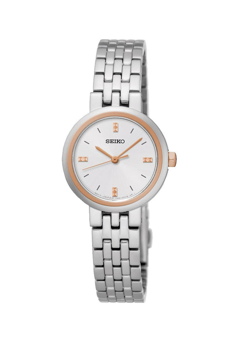 Seiko Часовник от инокс с кварц - Pepit.bg
