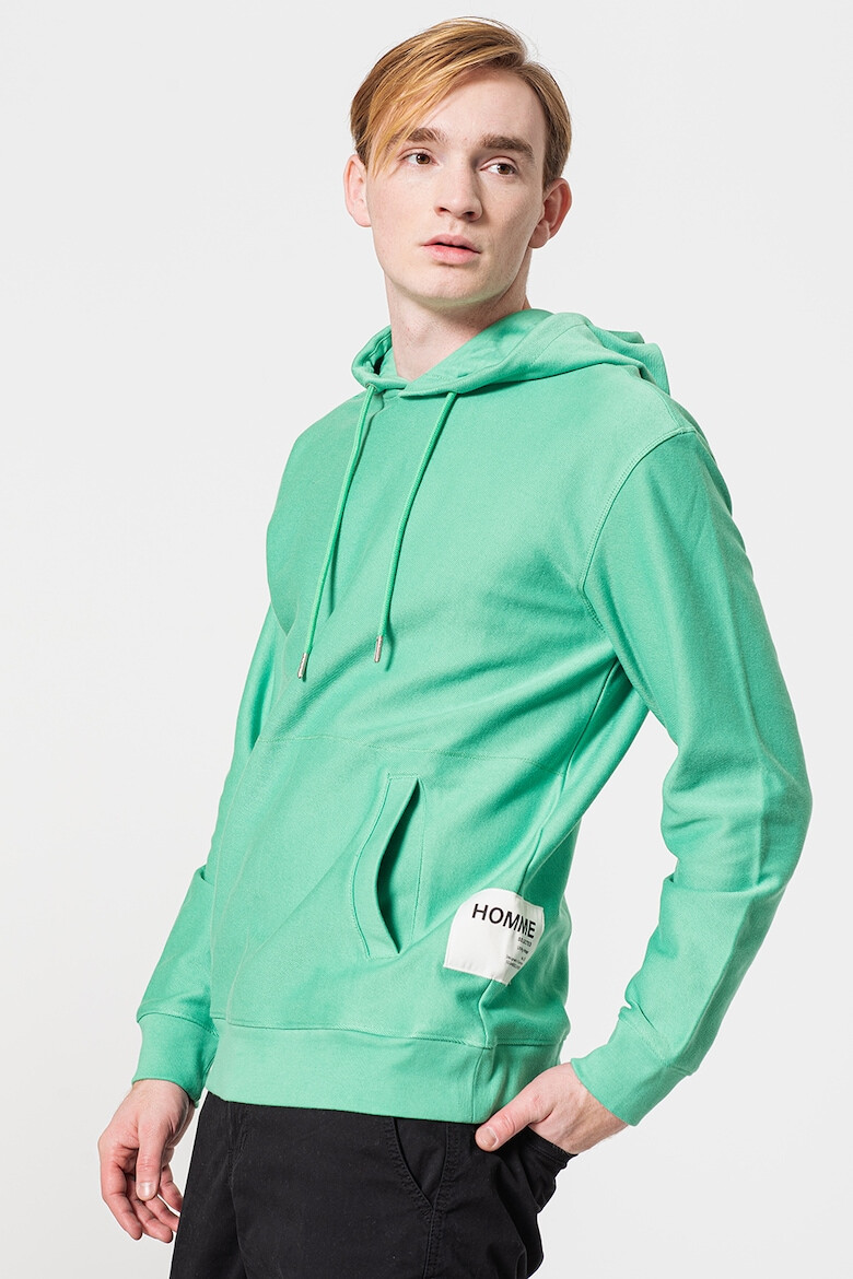 Selected Homme Худи с джоб кенгуру - Pepit.bg